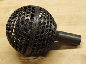 Mikrofon-Windschutz bp4025 blimp mic Mikrofon mike Windschutzscheibe 3d print model - Mito3D
