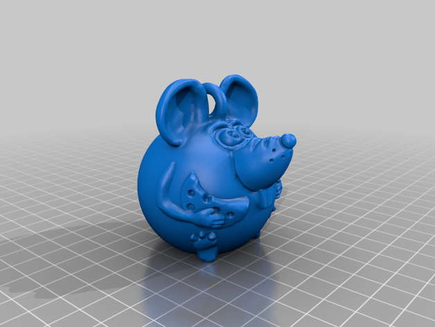 mouse 3D print model - Mito3D