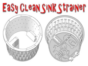 sink strainer 3d print model - Mito3D