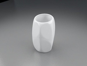 mini vase art decor decoration design flower miniature modern peace spiral table twisted vases mode 3d print model - Mito3D