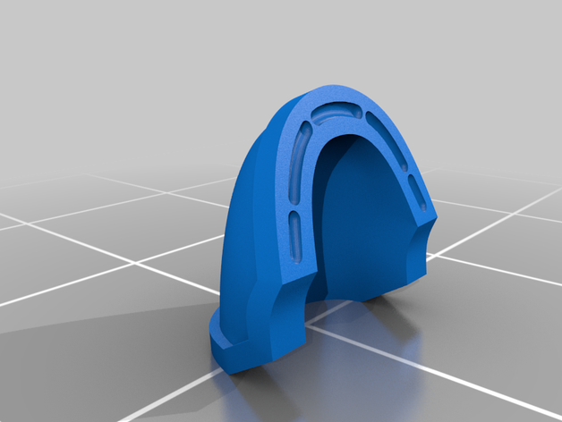 redesigned space marine pauldron 3D print model - Mito3D