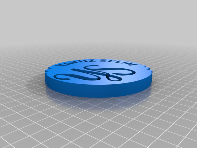 yavuz selim logotipo anahtarl k 3D print model - Mito3D