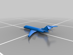 global 6000 bombardier Modell 3d print model - Mito3D