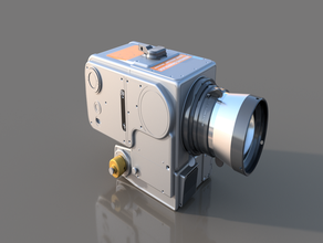 hasselblad elm - apollo câmara câmera prop 3d print model - Mito3D