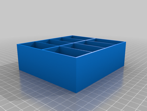 schrauben-box 125x115 x 40 box schraubenbox srew srewbox srewdriver storage 3d print model - Mito3D