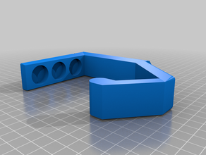 cane clamp holder accessibility blind storage 3d print model - Mito3D