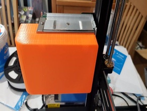 psu fã defletor anet a8 plus - magnético acrescido de atualização tampa 3d print model - Mito3D