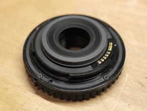 canon digital lens mount jk stampante ottica 16mm bolex dslr film super8 3d print model - Mito3D