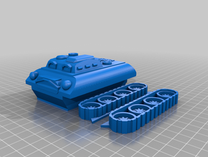 schlepper 01 military tractor 3d print model - Mito3D