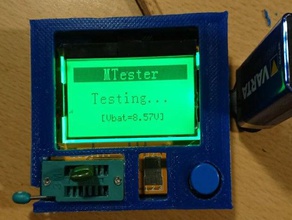 mtester lcr-t4 component tester-Gehäuse ein 3d print model - Mito3D
