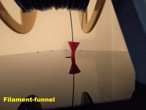 filament funnel 3d print model - Mito3D
