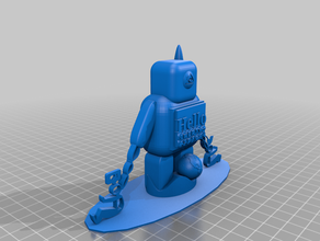 overlord robo-hücre 3d print model - Mito3D