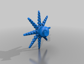 niedlichen flexi-Tintenfisch-Hüte 3d print model - Mito3D