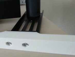 support de bobine principale - pas lock noix 3d print model - Mito3D