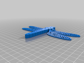 floppy-dragonfly Augen nozze 3d print model - Mito3D