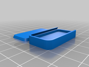 box sliding lid customized 3d print model - Mito3D