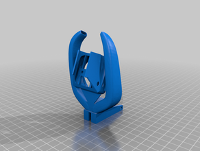 cr10 integrated duct fang assembly 3d print model - Mito3D