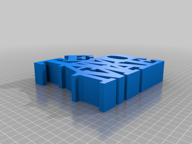 amo mae su misura 3D print model - Mito3D