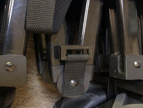 carro anello per la tracolla keeper cinturino 3d print model - Mito3D