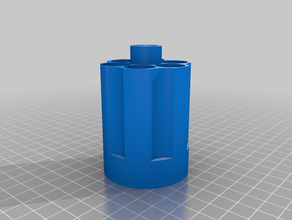 nerf hammershot 6 tir ultra dart cylindre 3d print model - Mito3D