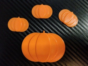 little pumpkin token halloween 3d print model - Mito3D
