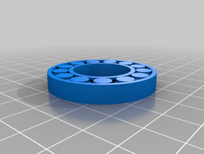 cuscinetto radiale id 215 mm di diametro 40mm h 6mm su misura 3d print model - Mito3D