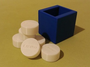 casino puzzle latussek Verpacken volker 3d print model - Mito3D