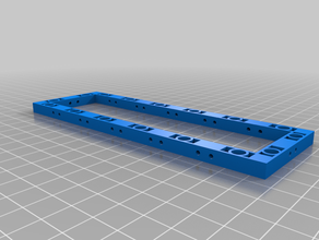 magneticbase 2x6 su misura 3d print model - Mito3D