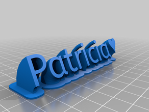 patricia su misura 3d print model - Mito3D