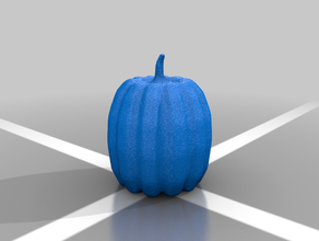 calabaza de largo la halloween 3d print model - Mito3D