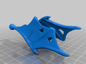 hydralon Flügel nur 3d print model - Mito3D