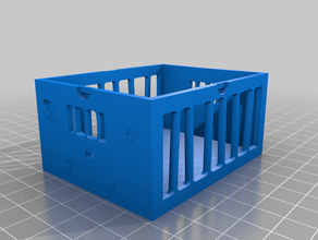 gloomhaven card jail organizer small cards 3d print model - Mito3D