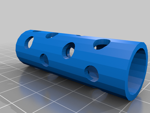 tubo di gamberetti 3d print model - Mito3D
