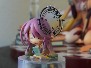 replacement halo jibril anime ngnl no game life 3d print model - Mito3D
