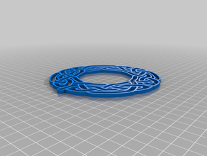 celtique de l'anneau noeud 3d print model - Mito3D
