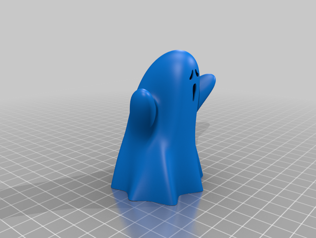 scary ghost halloween 3D print model - Mito3D