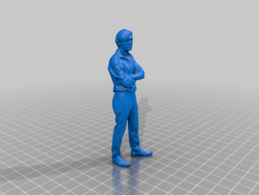 copia mini figurina ks 3d print model - Mito3D