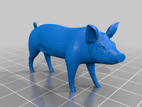 kopieren Schwein 3d print model - Mito3D