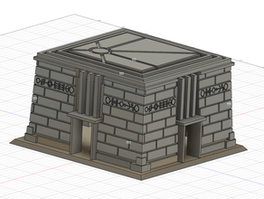 necro bunker 3d print model - Mito3D