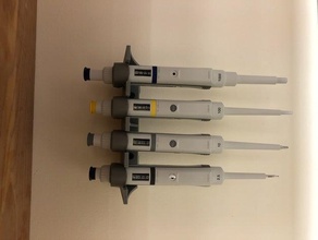 eppendorf pipette rack holder stand 3d print model - Mito3D