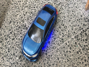 honda civic 2017 a indústria automotiva de carro 3d print model - Mito3D