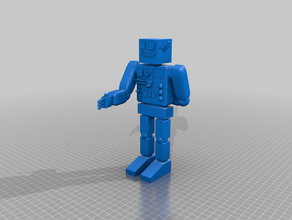 le robot 3d print model - Mito3D