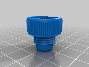 tapon tornillo el la tapa de válvula agua bomba 3d print model - Mito3D
