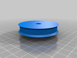 t90 2gt m8 shaft pulley customized 3d print model - Mito3D
