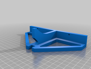 modified anet a8 frame brace 3d print model - Mito3D