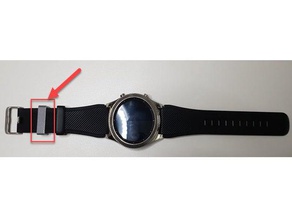 samsung gear s3 watch strap loop 3d print model - Mito3D
