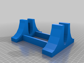 laptop stand large 3d print model - Mito3D