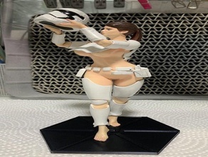 feminino de primeira ordem storm trooper senhora stormtrooper 3d print model - Mito3D