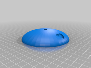 simple stand heard 3d print model - Mito3D
