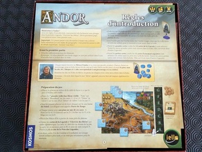 andor boardgame insert boardgames inserts board game jeux plateau jeu societe threaded 3d print model - Mito3D